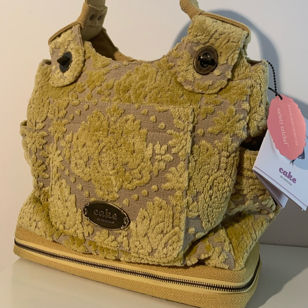 NWT Cake by Petunia Society Satchel